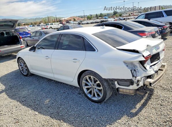 WAUGMAF45KA019866 2019 AUDI A4 White Հետևի ձախ