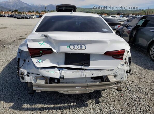 WAUGMAF45KA019866 2019 AUDI A4 White Հետևի տեսք