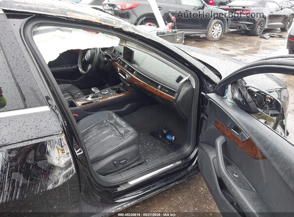 WAUGMAF46KA011856 2019 AUDI A4 Черный Вид салона спереди