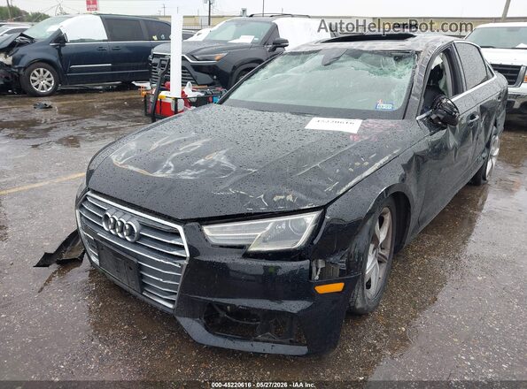 WAUGMAF46KA011856 2019 AUDI A4 Черный Вид спереди