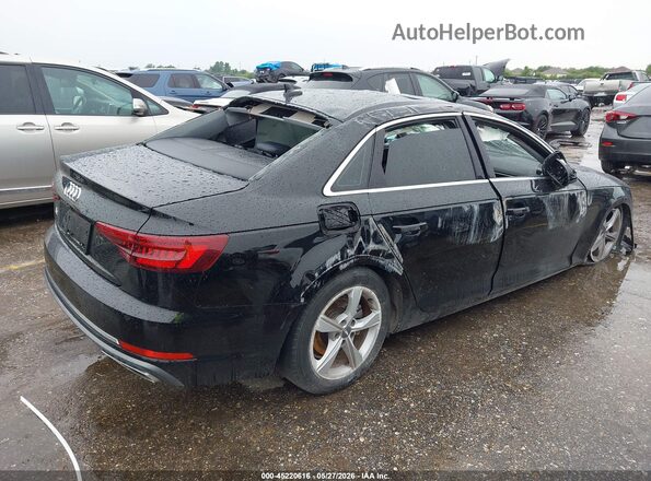 WAUGMAF46KA011856 2019 AUDI A4 Черный Задняя правая четверть