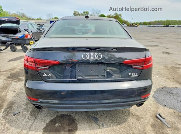 WAUGMAF47HN067516 2017 AUDI A4 Black Rear view