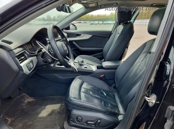 WAUGMAF47HN067516 2017 AUDI A4 Black Front interior view