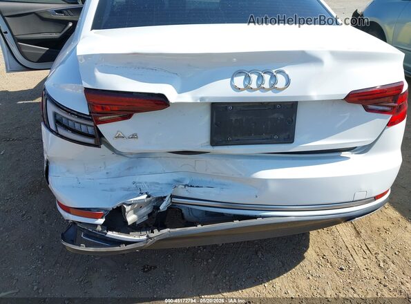 WAUGMAF47KA061200 2019 AUDI A4 White წინა ხედი