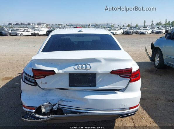 WAUGMAF47KA061200 2019 AUDI A4 White 