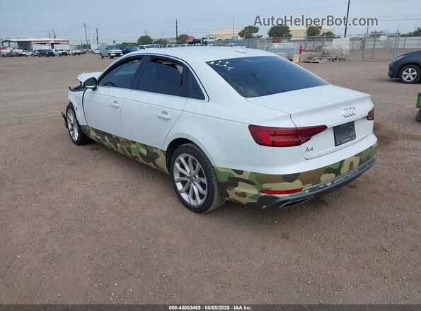 WAUGMAF48KN010877 2019 AUDI OTHER White Задня ліва чверть