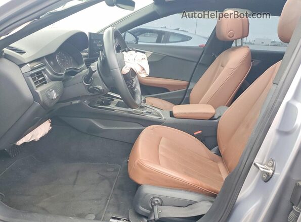 WAUGMAF48LN008564 2020 AUDI A4 Silver წინა სალონის ხედი