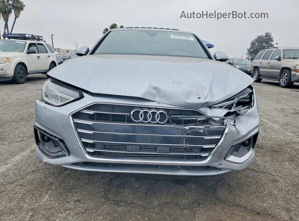 WAUGMAF48LN008564 2020 AUDI A4 Silver წინა ხედი