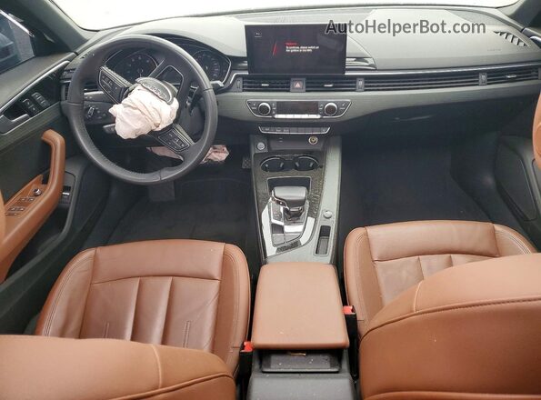 WAUGMAF48LN008564 2020 AUDI A4 Silver წინა პანელის ხედი
