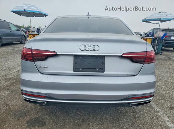 WAUGMAF48LN008564 2020 AUDI A4 Silver უკანა ხედი