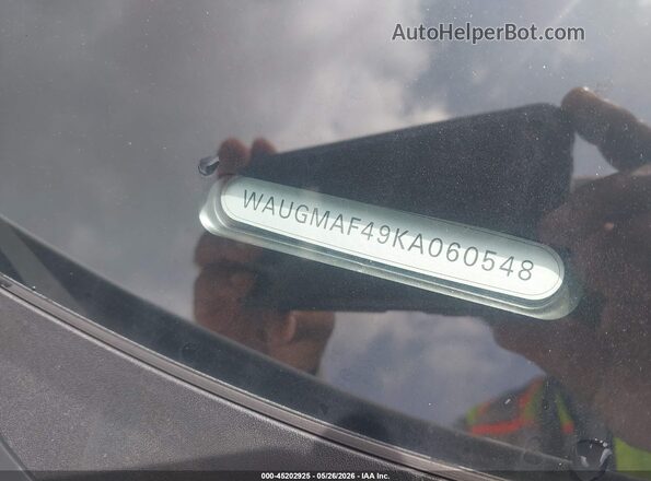 WAUGMAF49KA060548 2019 AUDI A4 Белый Вид подкапотного пространства