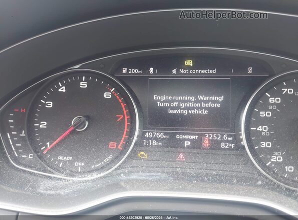 WAUGMAF49KA060548 2019 AUDI A4 Белый Вид задних сидений