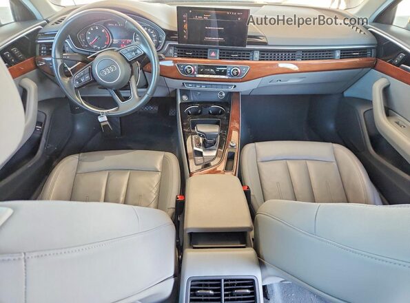 WAUGMBF43LN010857 2020 AUDI A4 Gray Dashboard view