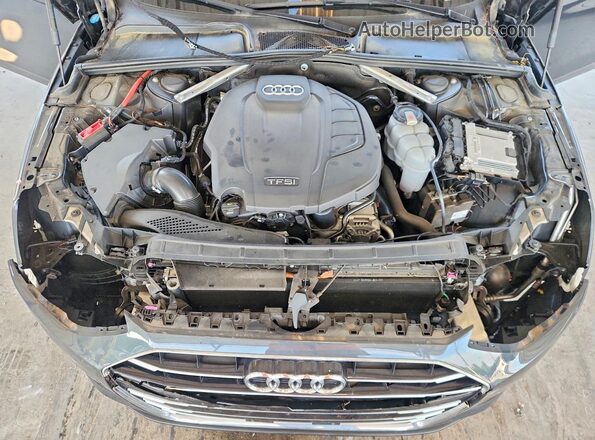 WAUGMBF43LN010857 2020 AUDI A4 Gray Rear interior view