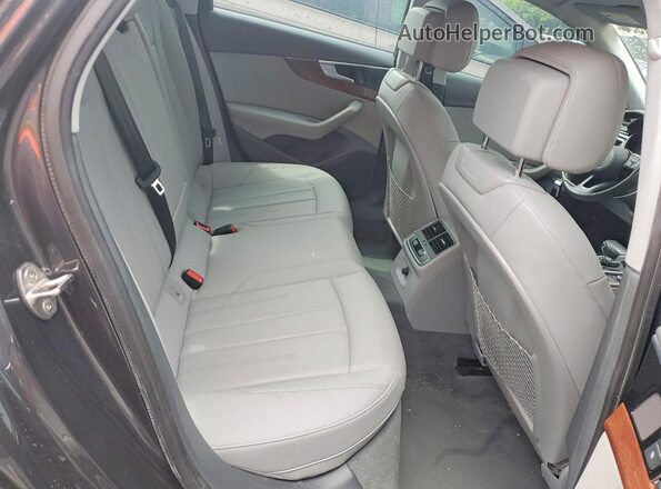 WAUGMBF43LN010857 2020 AUDI A4 Gray Rear seats view