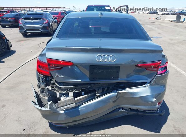 WAUGNAF47HN021035 2017 AUDI A4 Gray წინა ხედი