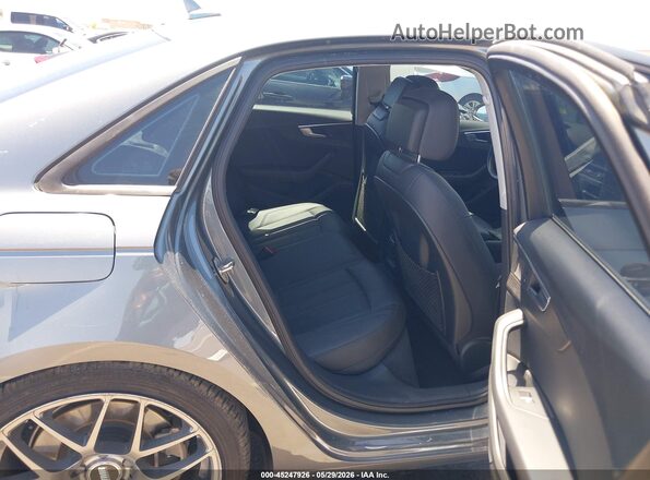 WAUGNAF47HN021035 2017 AUDI A4 Gray VIN კოდის სტიკერის ხედი