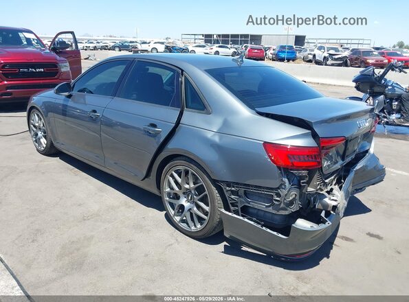 WAUGNAF47HN021035 2017 AUDI A4 Gray უკანა მარცხენა