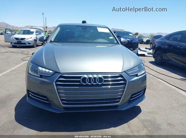 WAUGNAF47HN021035 2017 AUDI A4 Gray ხელსაწყოთა პანელის ხედი
