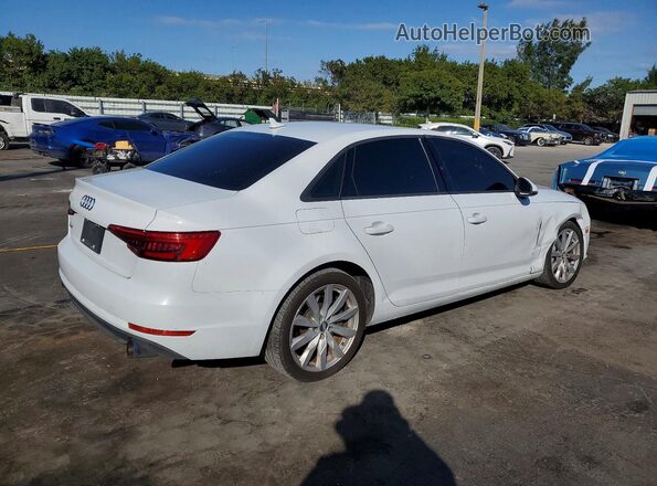WAUGNAF48HN020296 2017 AUDI A4 White Задня права чверть