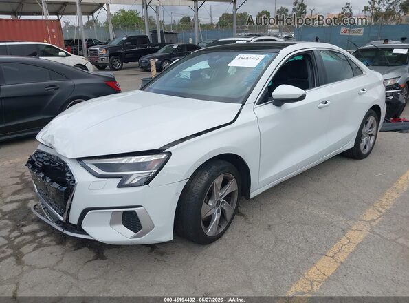 WAUGUDGY9PA136621 2023 AUDI A3 White Przód lewy