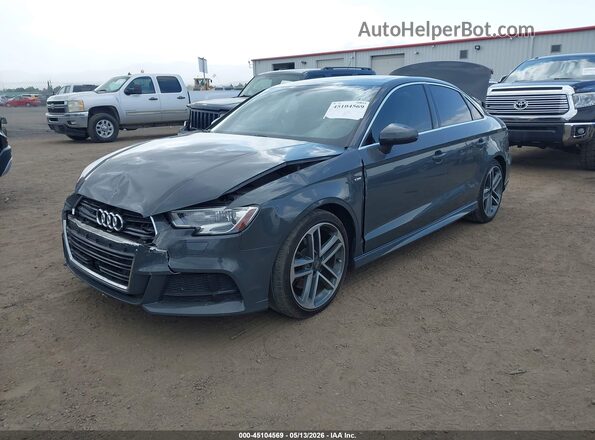 WAUGUGFF2J1025725 2018 AUDI A3 Gray Przód lewy
