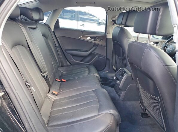 WAUH2AFC2HN052441 2017 AUDI A6 Black Widok tylnych siedzeń