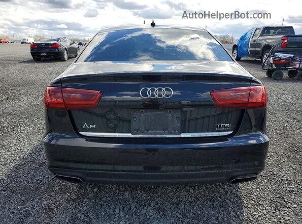 WAUH2AFC2HN052441 2017 AUDI A6 Black Widok z tyłu