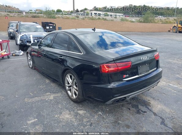 WAUH2AFC8GN123799 2016 AUDI S6 Black Tył lewy