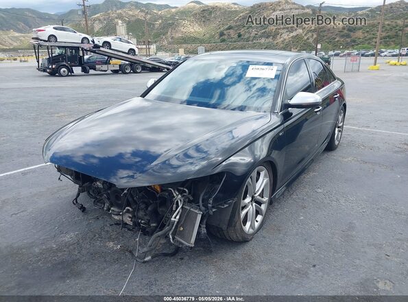 WAUH2AFC8GN123799 2016 AUDI S6 Black Przód lewy