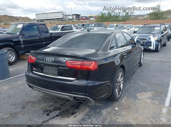 WAUH2AFC8GN123799 2016 AUDI S6 Black Tył prawy