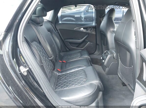 WAUH2AFC8GN123799 2016 AUDI S6 Black Widok naklejki z numerem VIN