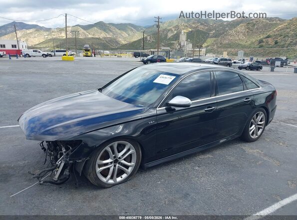 WAUH2AFC8GN123799 2016 AUDI S6 Black Widok wnętrza z tyłu