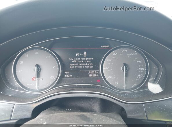 WAUH2AFC8GN123799 2016 AUDI S6 Black Widok tylnych siedzeń