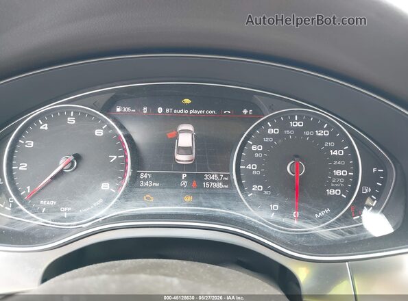 WAUHGAFC2GN162597 2016 AUDI A6 White Հետևի նստատեղերի տեսք