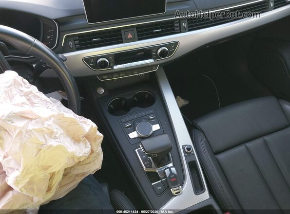 WAUHMAF43KN002285 2019 AUDI A4 Gray Widok deski rozdzielczej