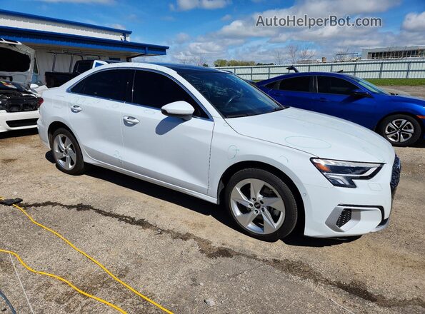 WAUHUDGY0NA086712 2022 AUDI A3 White წინა მარჯვენა