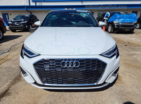 WAUHUDGY0NA086712 2022 AUDI A3 White წინა ხედი