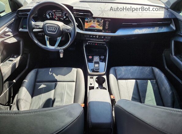 WAUHUDGY0NA086712 2022 AUDI A3 White წინა პანელის ხედი