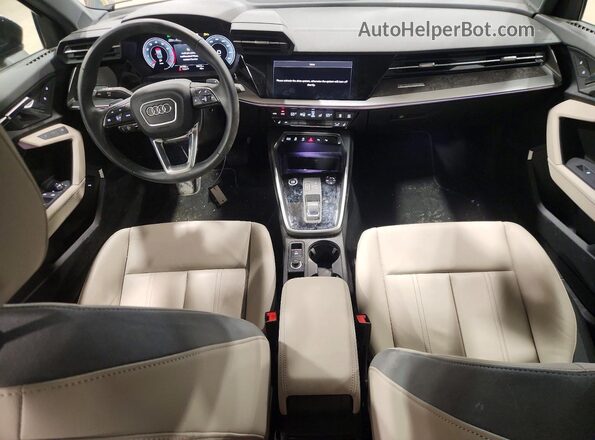 WAUHUDGY2PA068652 2023 AUDI A3 Gray Vista del salpicadero