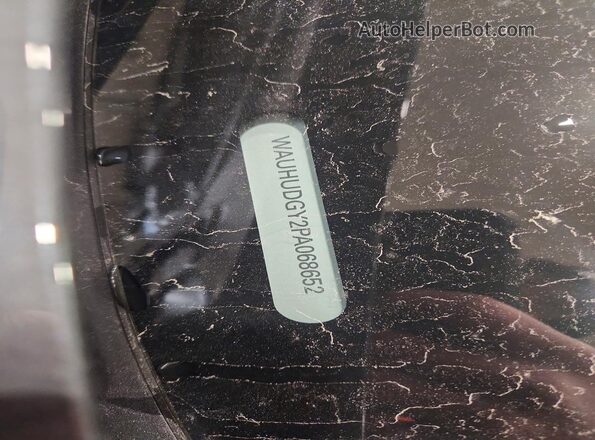 WAUHUDGY2PA068652 2023 AUDI A3 Gray Vista del compartimento del motor