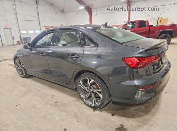 WAUHUDGY2PA068652 2023 AUDI A3 Gray Trasero izquierdo