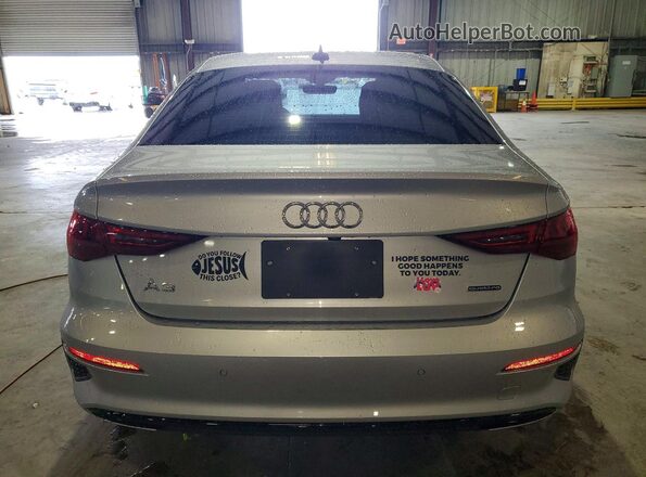 WAUHUDGY2RA130442 2024 AUDI A3 Silver უკანა ხედი