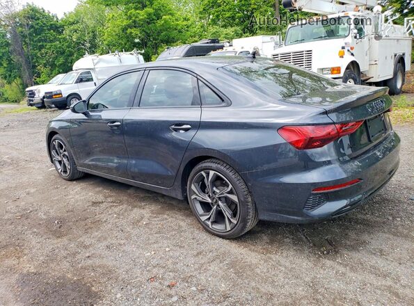 WAUHUDGY9PA049659 2023 AUDI A3 Gray Задня ліва чверть