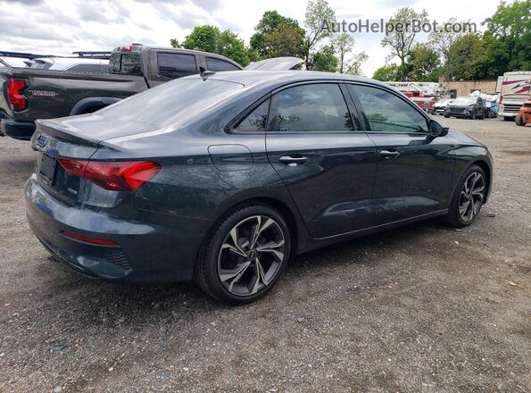 WAUHUDGY9PA049659 2023 AUDI A3 Gray Задня права чверть