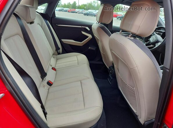 WAUHUDGYXPA069144 2023 AUDI A3 Красный Вид задних сидений