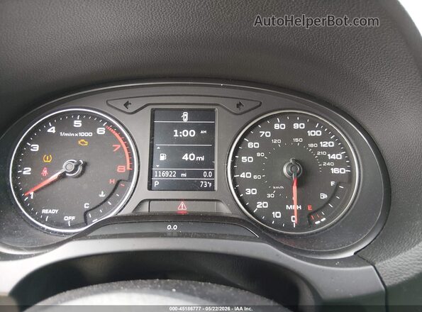 WAUJ8GFF5H1049666 2017 AUDI A3 Black Հետևի նստատեղերի տեսք