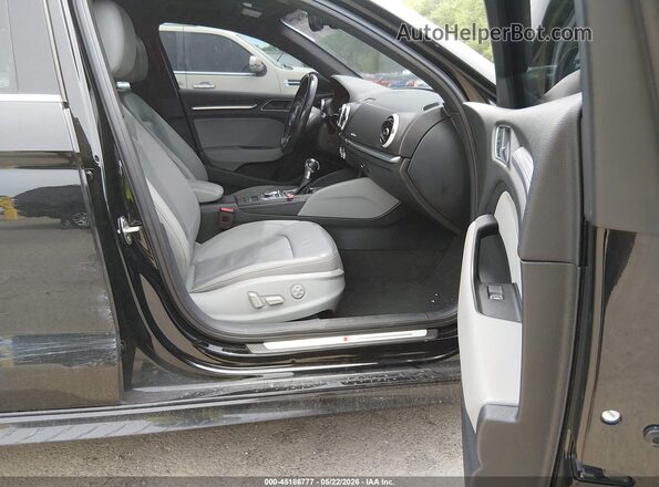 WAUJ8GFF5H1049666 2017 AUDI A3 Black Սալոնի դիմացի տեսք
