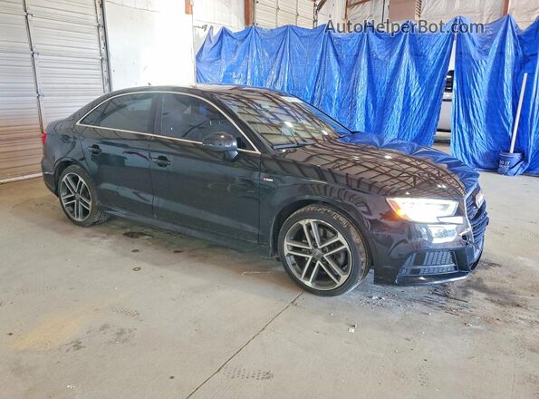 WAUJ8GFF6H1050583 2017 AUDI A3 Black Передня права чверть
