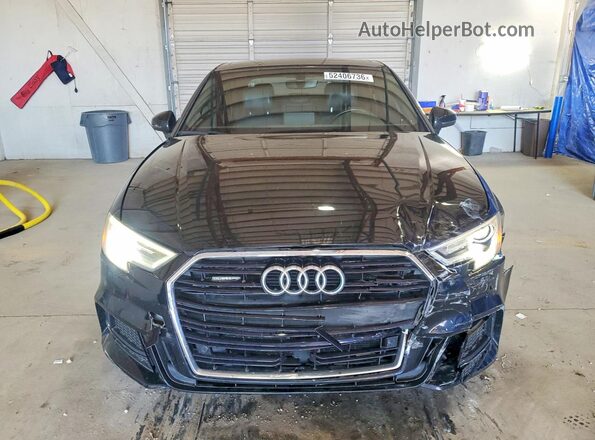 WAUJ8GFF6H1050583 2017 AUDI A3 Black Вид спереду